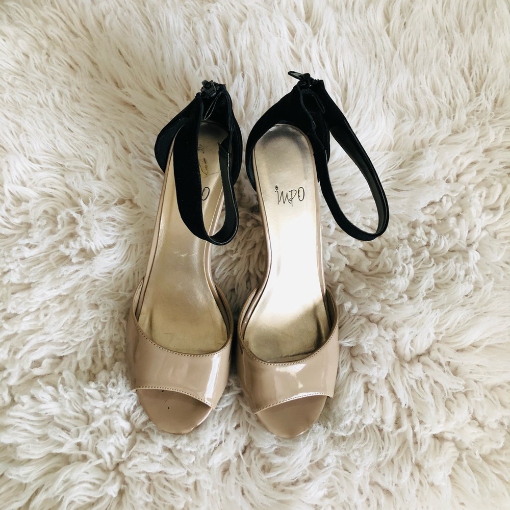 Black and Tan heels